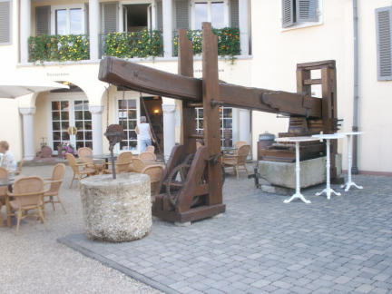 Weinpresse am Kloster Machern Weinpresse am Kloster Machern