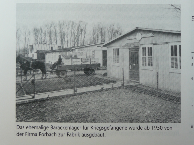 Barackenlager in der Gartenstraße im Jahr 1950
