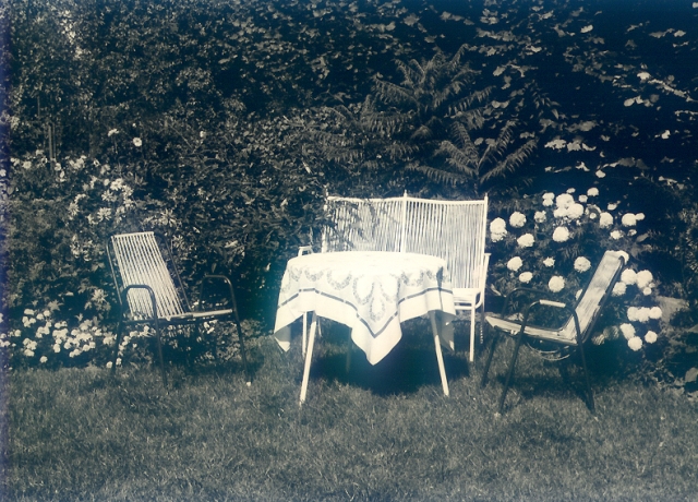 1967 Idylle im Garten