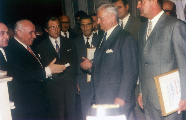 1970 Preisverleihung in Bonn für 