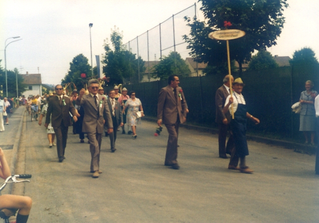 1978 Ostlandstraße Festzug zum 40-jährigen