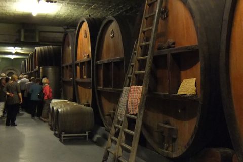Fasskeller im Weingut