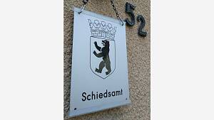 Schild Schiedsamt