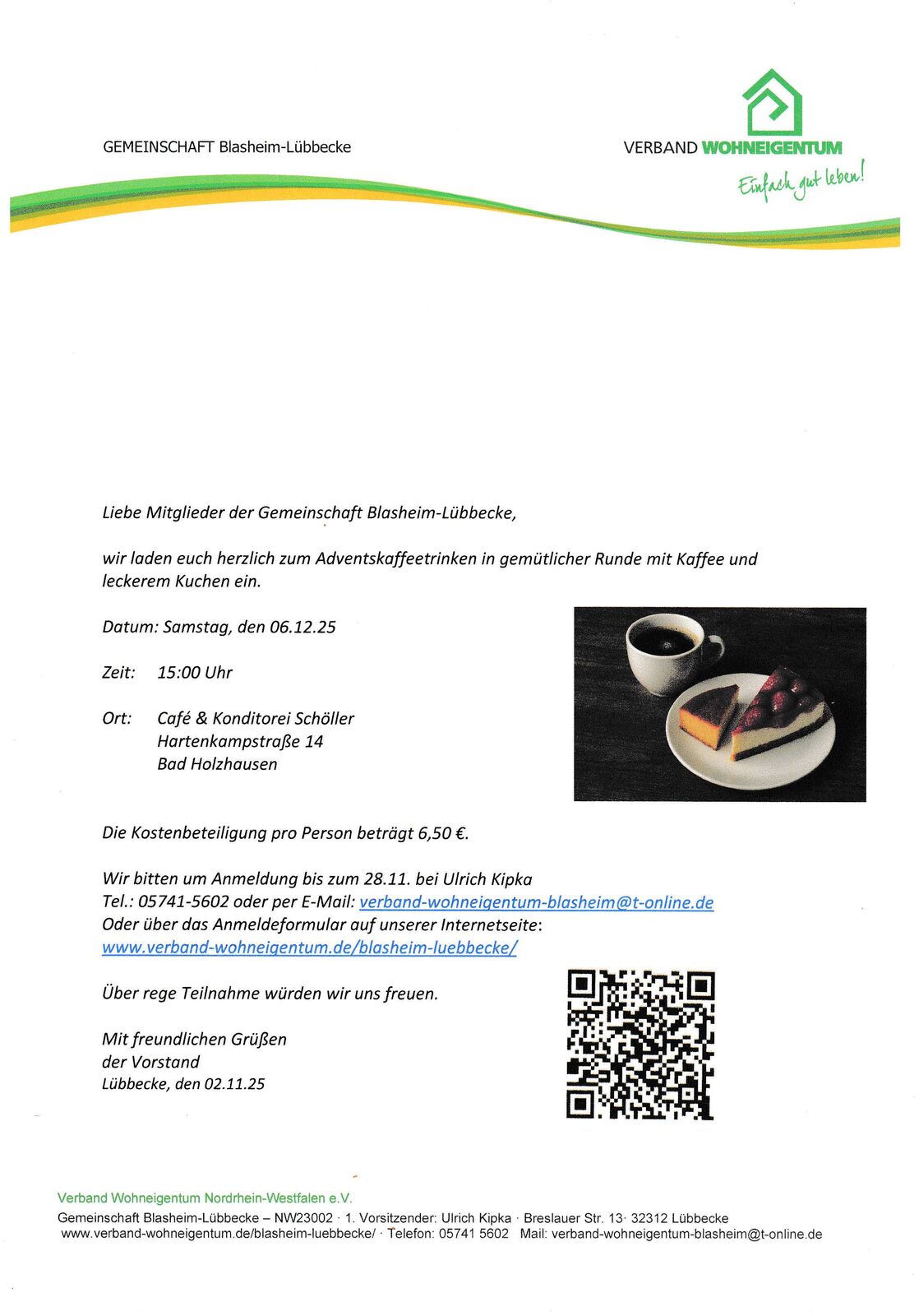 Adventskaffeetrinken 2025