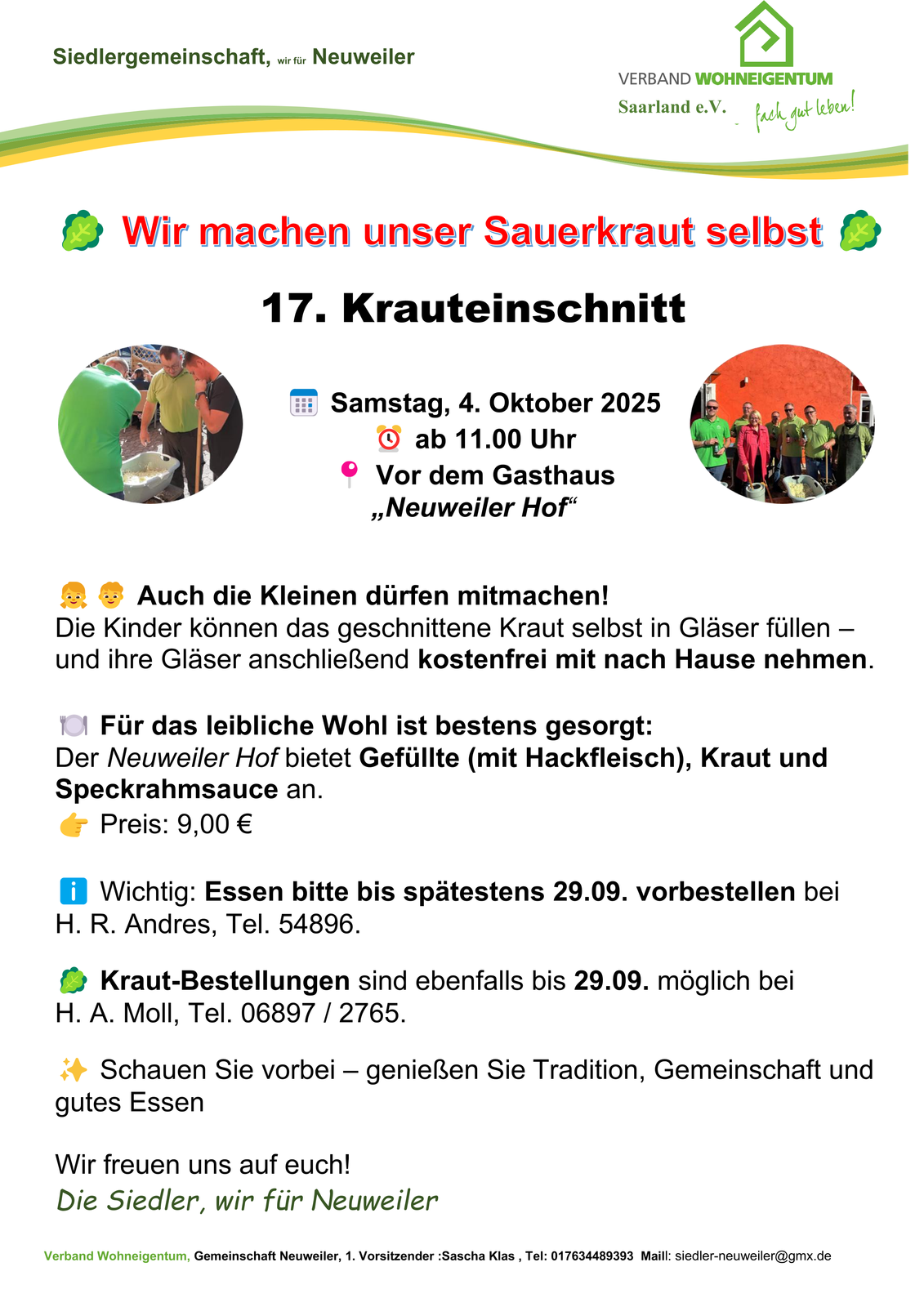 Krauteinschnitt 2025