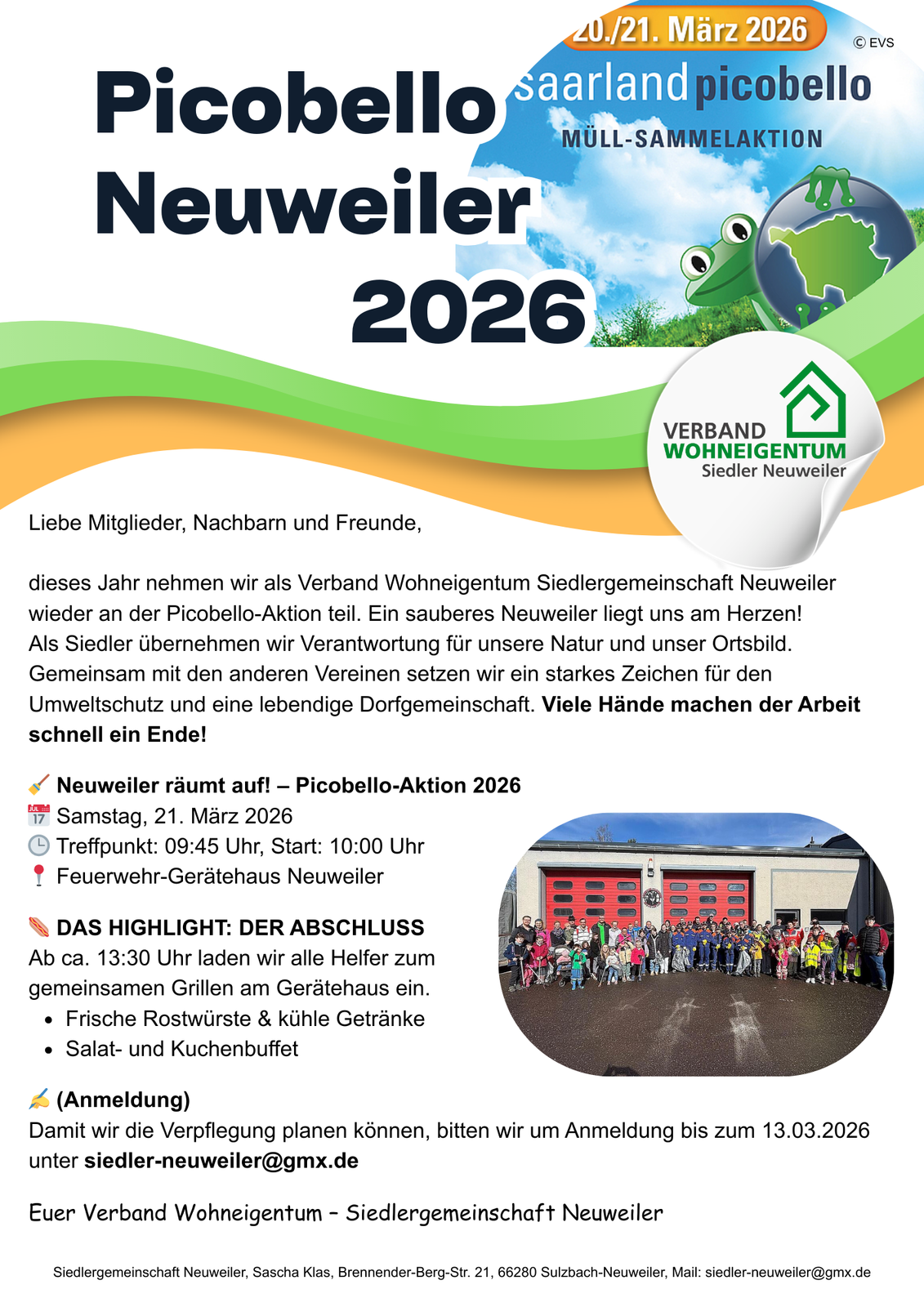 Picobello Saarland 2026