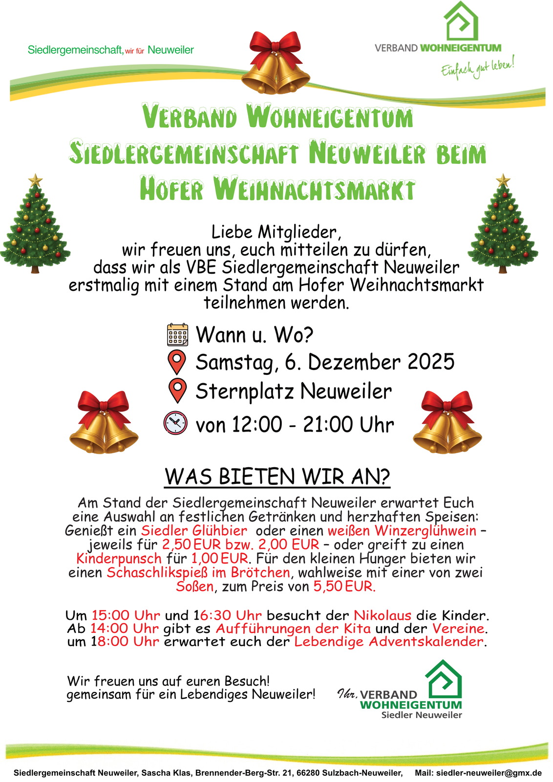 Hofer Weihnachtsmarkt