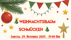 Weihnachtsbaumschmücken 2025