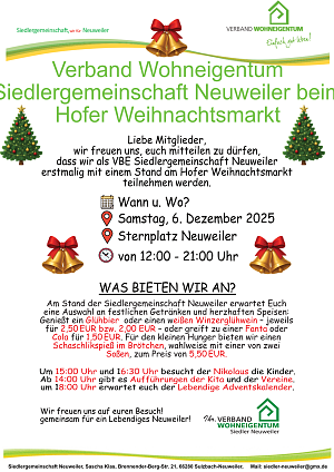 Hofer Weihnachtsmarkt