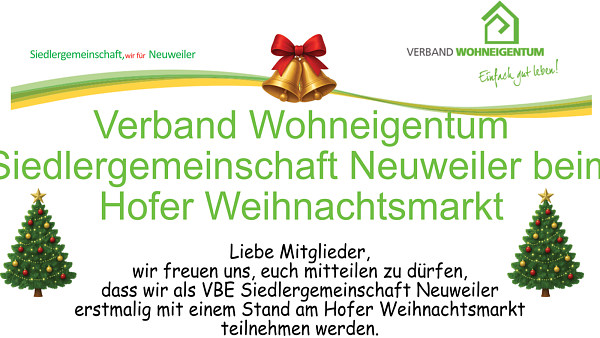 Themenbild: Hofer Weihnachtsmarkt