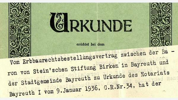 Themenbild: zum Erbbaurecht