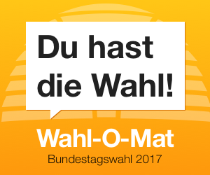 WAHL-O-MAT der Bundeszentrale für politische Bildung