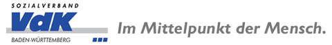 Wichtiger Partner: Logo des Sozialverbands - mit Slogan