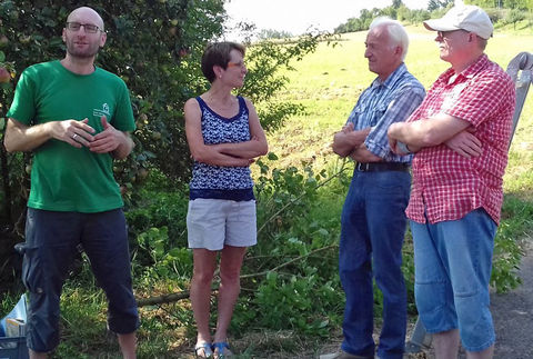 Sommerschnittkurs an Obstgehölzen - Verband Wohneigentum Gemeinschaft Hardheim