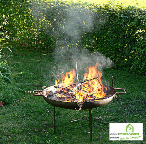 GEMÜTLICH MIT DER FEUERSCHALE - WAS IST ERLAUBT ?