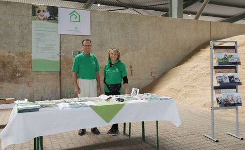 Infostand des Verband Wohneigentum