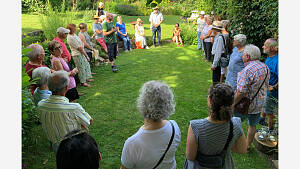 Gartenbegehung: 