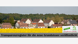 Baden-Württemberg veröffentlicht Transparenzregister für die neue Grundsteuer