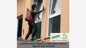 So können Sie ihr Zuhause vor Einbrecher schützen