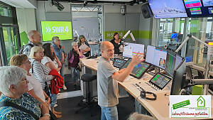 Besuch beim SWR in Stuttgart