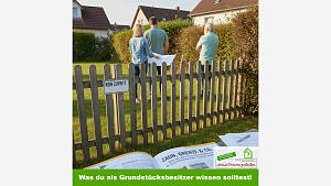 Zaun, Grenzbebauung & Co. - Was du als Grundstücksbesitzer wissen solltest!