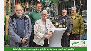 ZG-Einkaufsabend in Mosbach - Informativ, genussvoll und gesellig