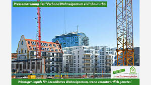 Bauturbo: Wichtiger Impuls für bezahlbares Wohneigentum, wenn verantwortlich genutzt