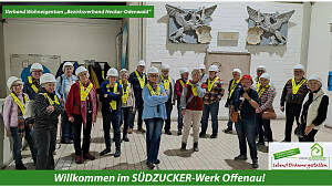 Führung im Südzucker-Werk Offenau