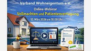 Online - Webinar: Vollmachten und Patientenverfügung