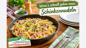 Schinkennudeln