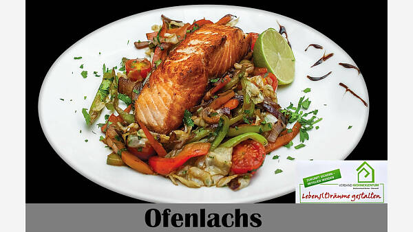 Themenbild: "Ofenlachs auf Puttanesca-Art" Themenbild: "Ofenlachs auf Puttanesca-Art"