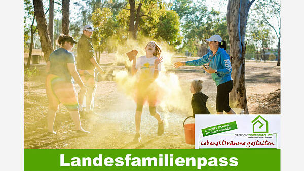 Themenbild: Landesfamilienpass 2025 - mit frischen Angeboten Themenbild: Landesfamilienpass 2025 - mit frischen Angeboten
