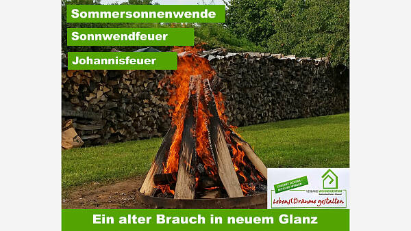 Themenbild: Johannisfeuer: Ein alter Brauch in neuem Glanz