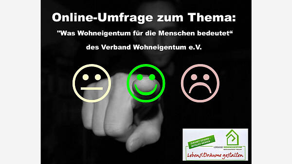 Themenbild: Online-Umfrage: "Was Wohneigentum für die Menschen bedeutet"