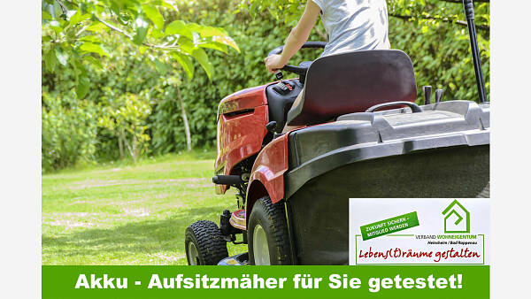 Themenbild: Aufsitzmäher