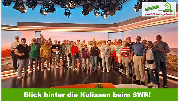 Themenbild: Besuch beim SWR in Stuttgart