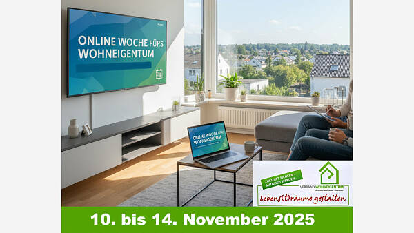 Themenbild: "Online-Woche fürs Wohneigentum" Themenbild: "Online-Woche fürs Wohneigentum"