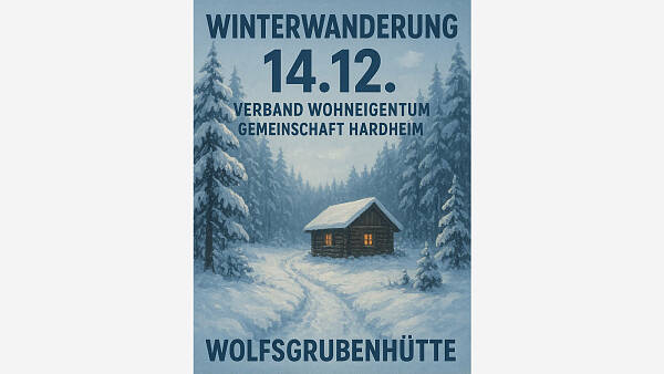 Themenbild: "Winterwanderung im Advent"