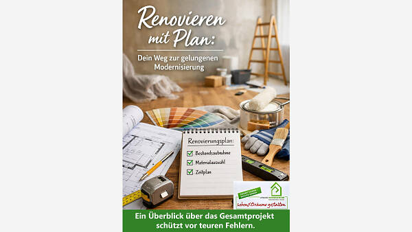 Themenbild: Renovieren mit Plan: Dein Weg zur gelungenen Modernisierung