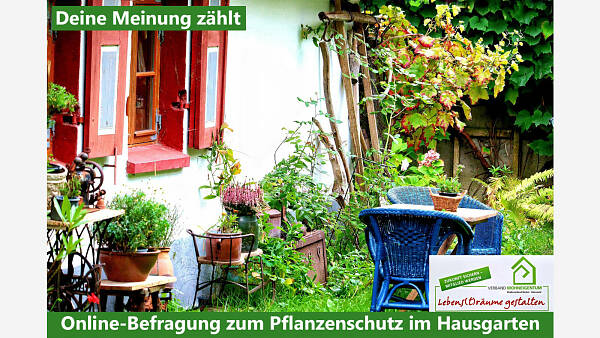 Themenbild: Online-Befragung zum Pflanzenschutz im Hausgarten