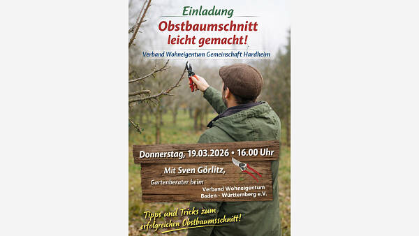 Themenbild: Obstbaumschnitt leicht gemacht