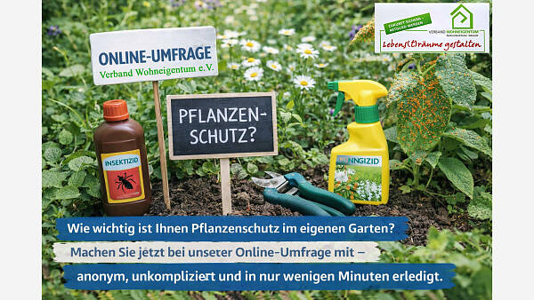 Themenbild: Online-Befragung: Pflanzenschutz im Hausgarten