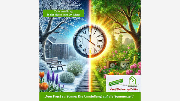 Themenbild: Ende der Winterzeit - Beginn der Sommerzeit