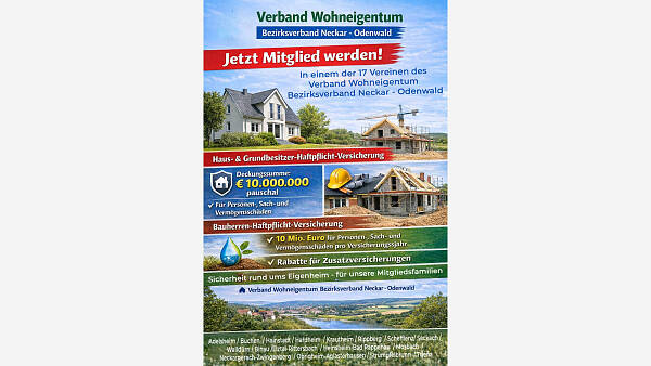 Themenbild: Jetzt Mitglied werden – Versicherungsschutz für Ihr Heim