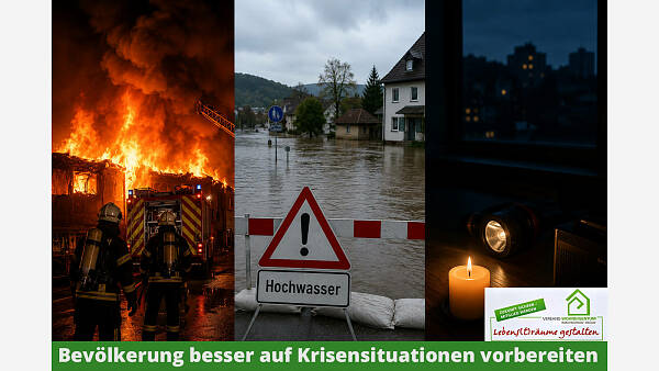 Themenbild: Bevölkerung besser auf Krisensituationen vorbereiten
