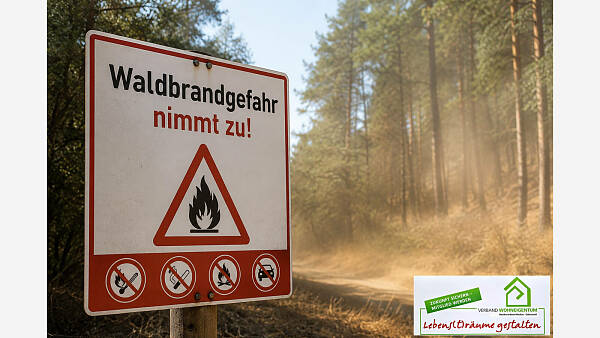 Themenbild: Waldbrandgefahr nimmt zu