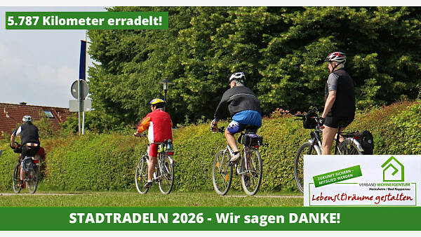 Themenbild: STADTRADELN 2026 - Wir sagen DANKE!