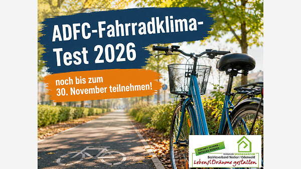 Themenbild: "ADFC-Fahrradklima-Test 2026"