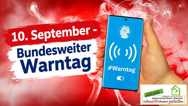 Themenbild: 10. September - Bundesweiter Warntag