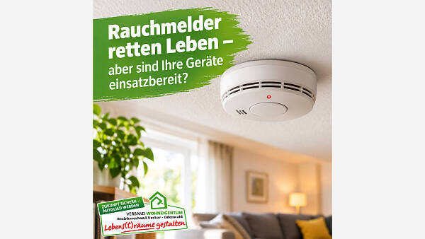 Themenbild: Rauchmelder retten Leben